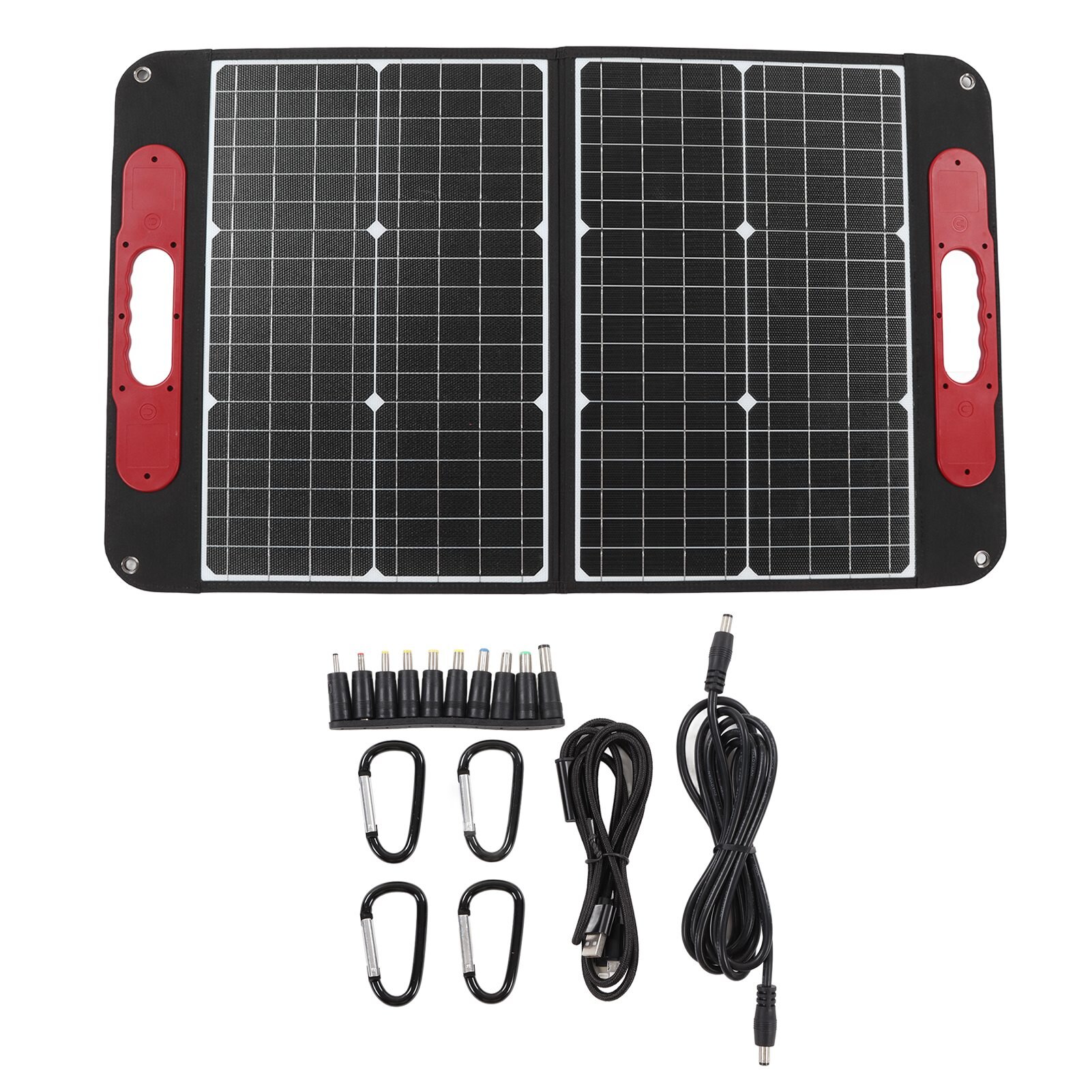 Kit Panou Solar Pliabil KkvoGmle 60W 18V USB Siliciu Monocristalin