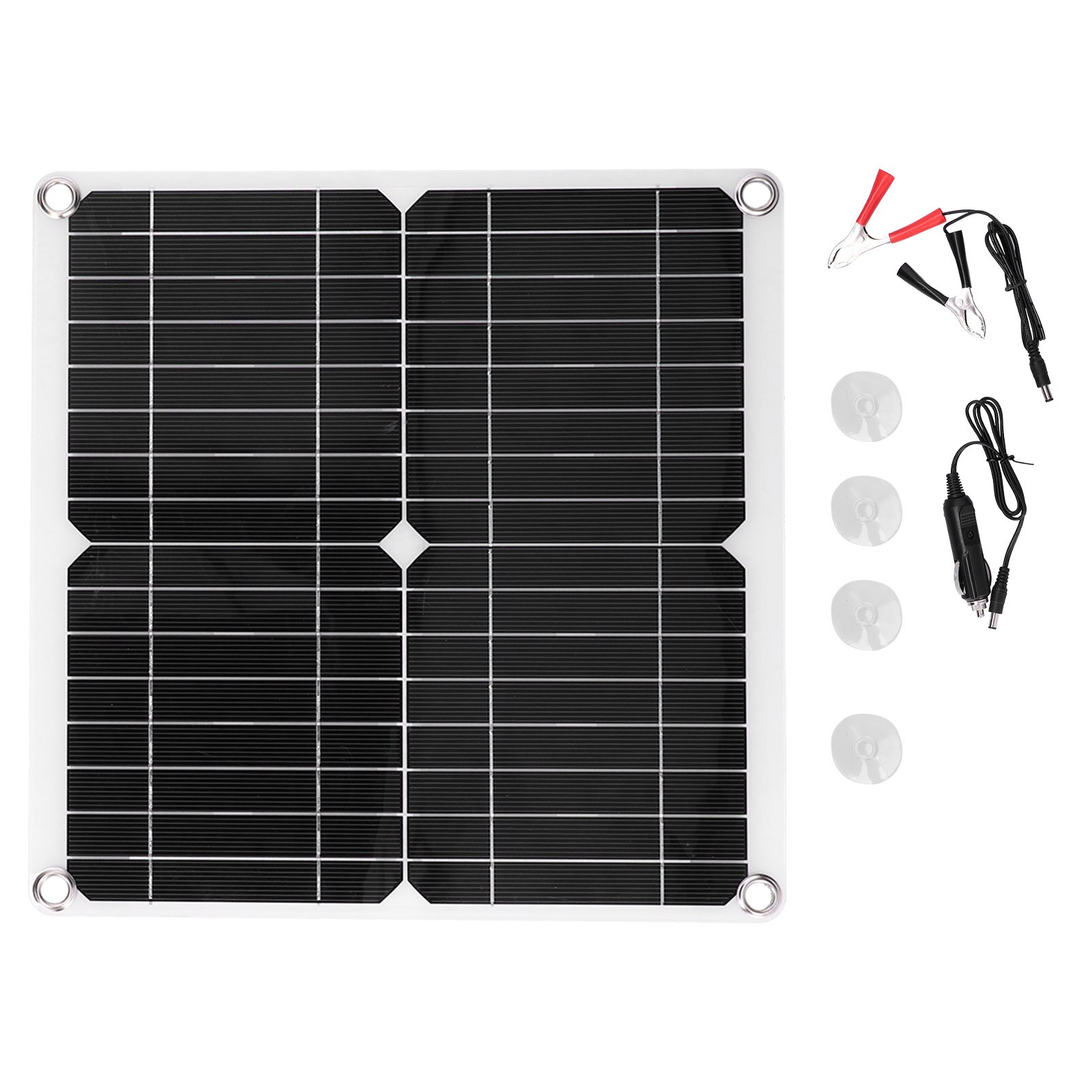 Kit Panou Solar Flexibil 40W 18V Modul Incarcator Solar Silicon