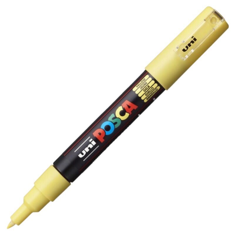 Marker Uni Pc M Posca Set Culori Mm Varf Rotund Pe Baza De