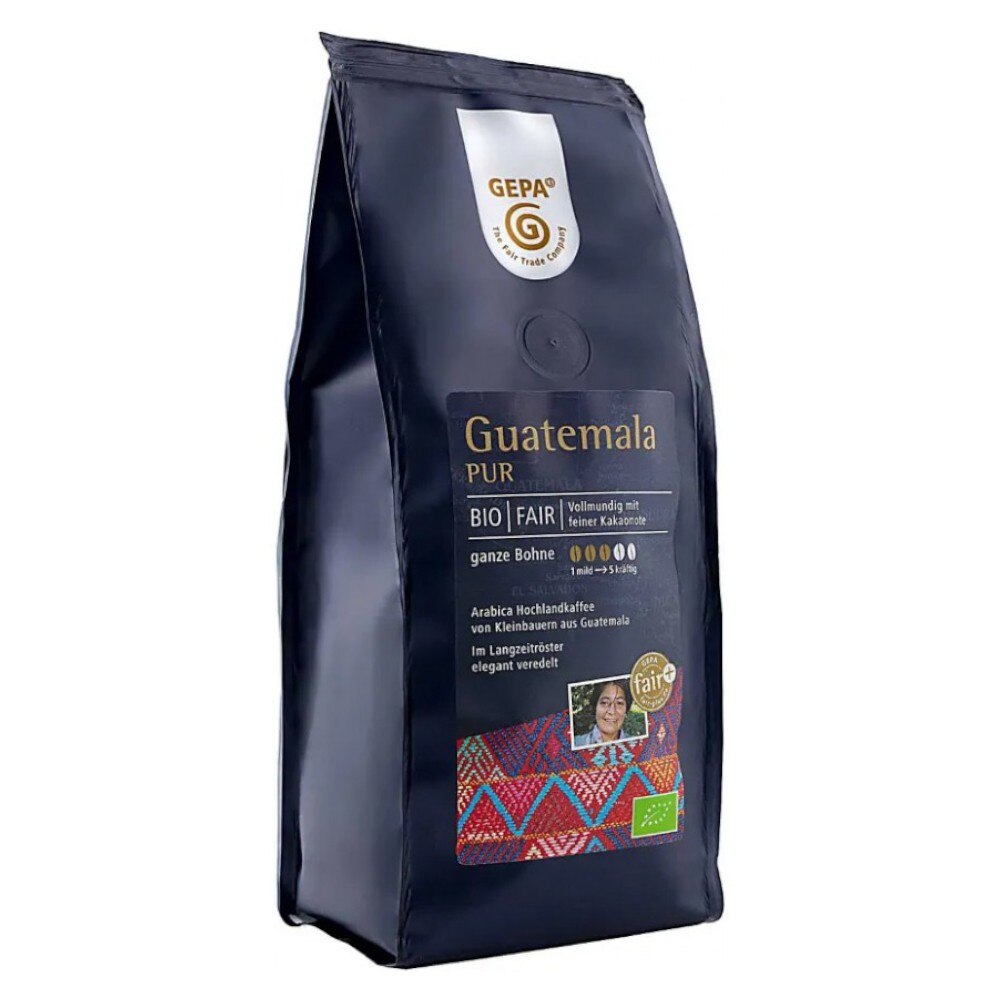 Set 2 X Cafea Bio Boabe Guatemala Pur Gepa 250 G EMAG Ro