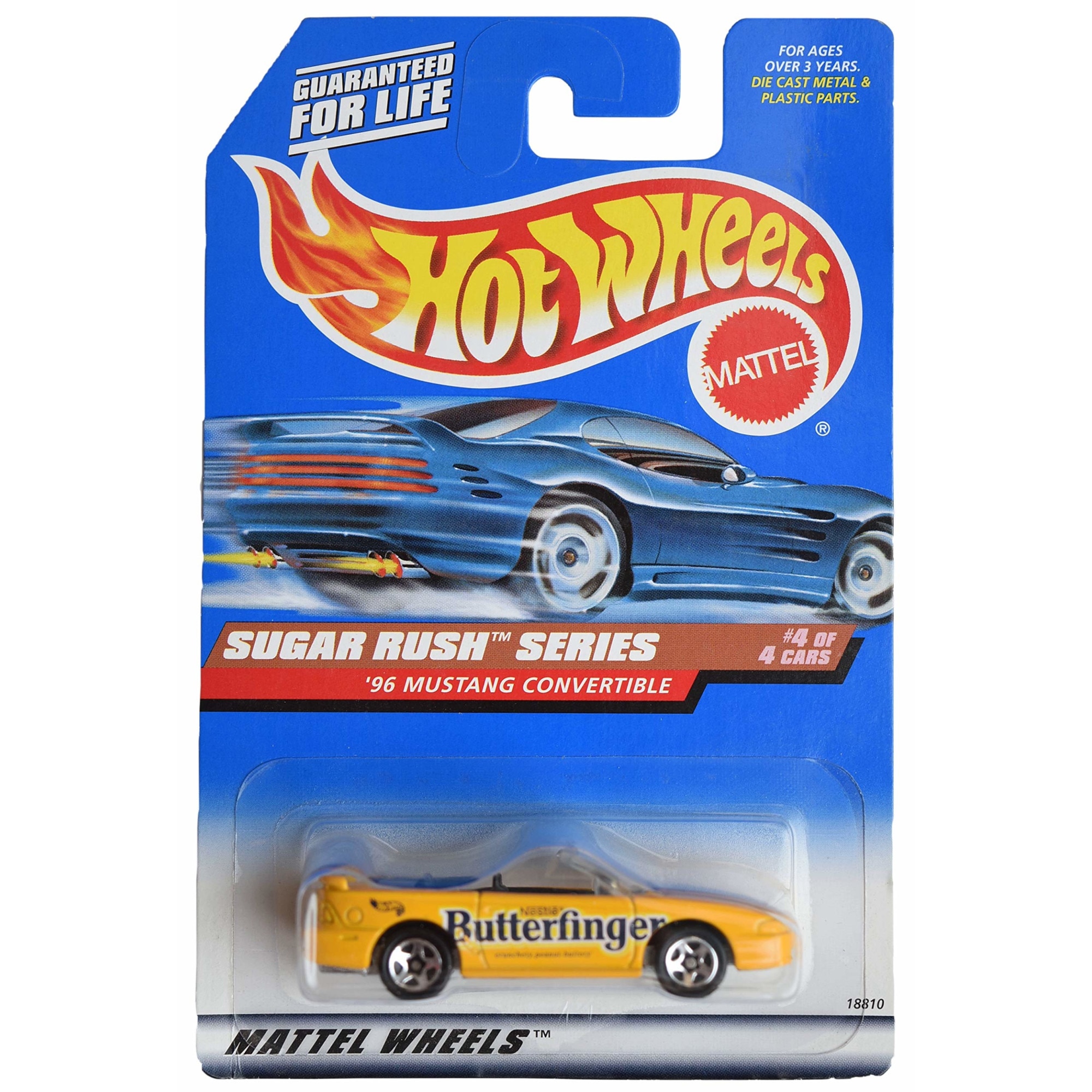 Masinuta Metalica Hot Wheels Mustang Convertible Colectia Galben EMAG Ro