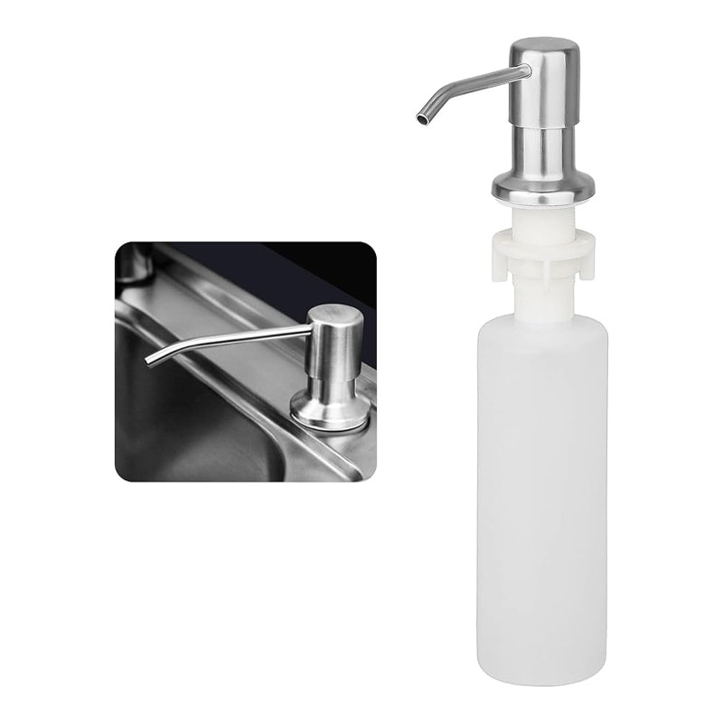 Dozator De Sapun Inox Plastic 500 Ml Argintiu EMAG Ro