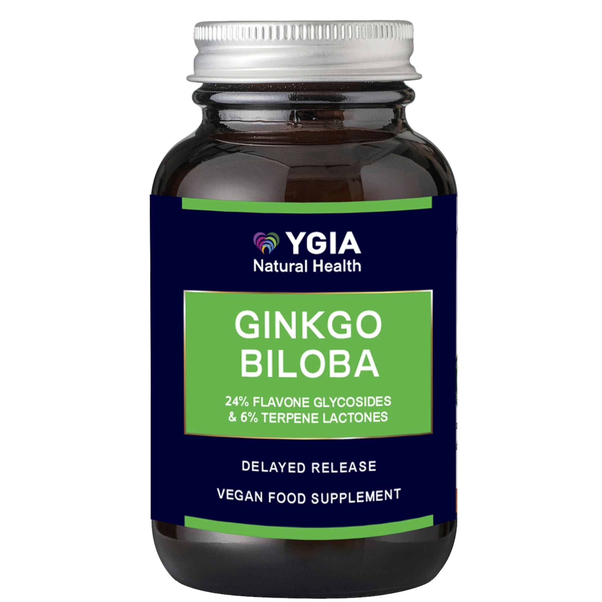 Supliment Alimentar Ginkgo Biloba Ygia Natural Health Capsule Veg