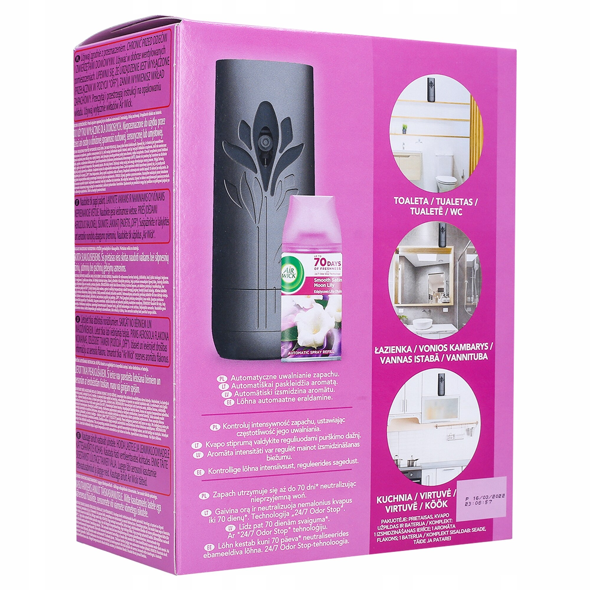 Odorizant De Camera Si Rezerva Air Wick Cu Liliac 250ml EMAG Ro