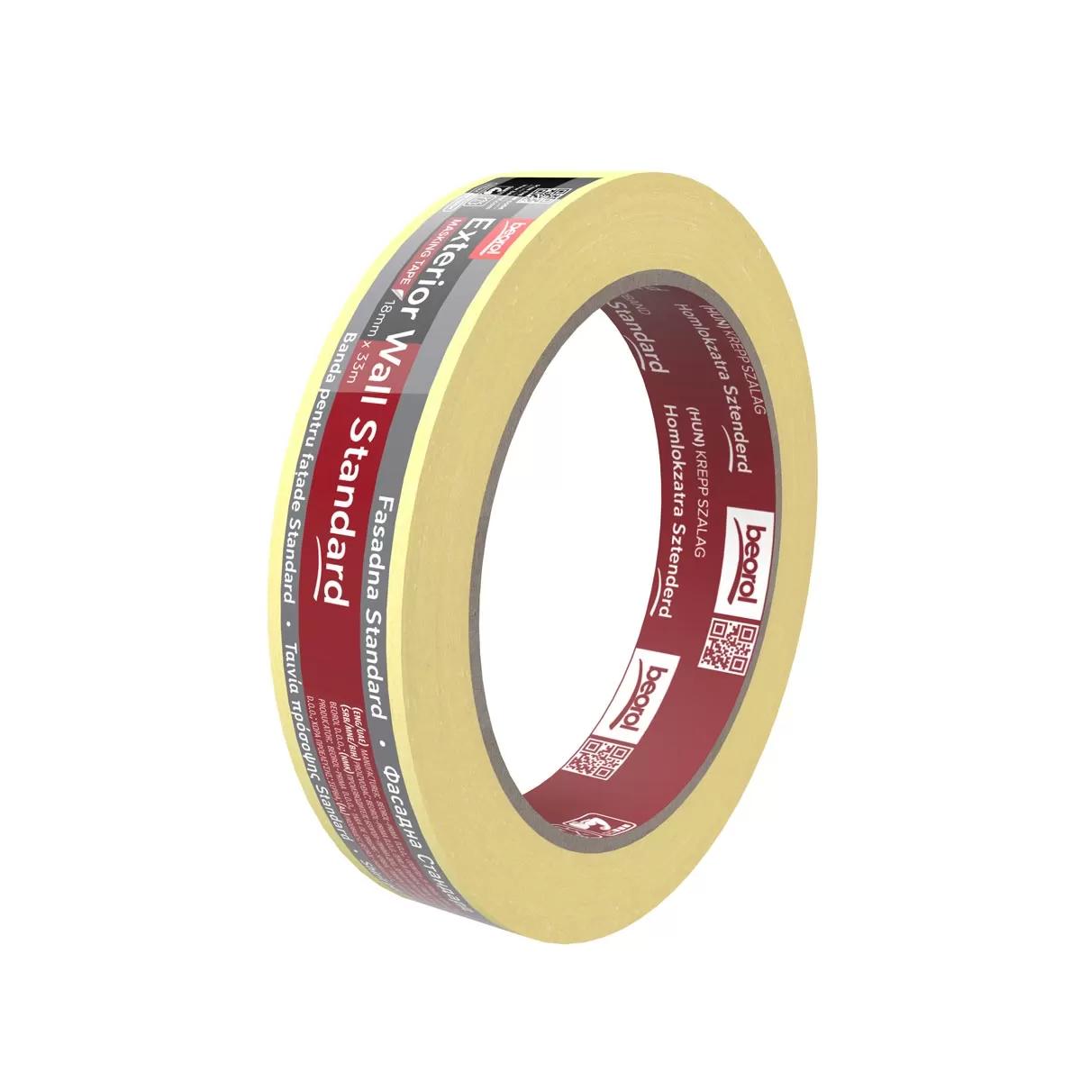 Banda Adeziva De Mascare Fatade Standard BEOROL Pentru Exterior 18 Mm