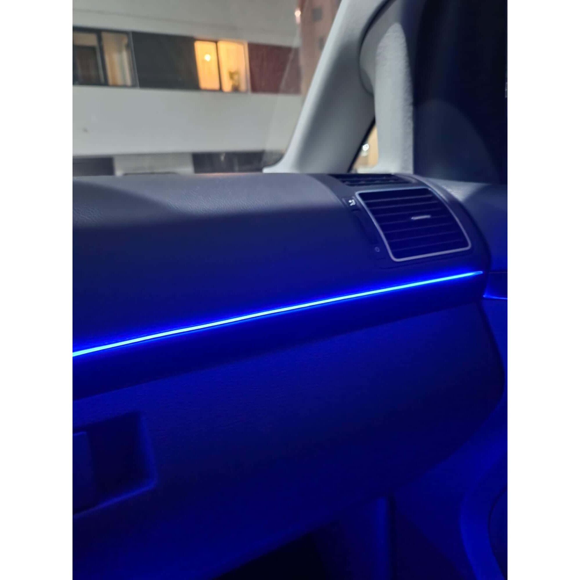 Kit Lumini Ambientale Rgb Auto Profesionale In Fir Flexibil