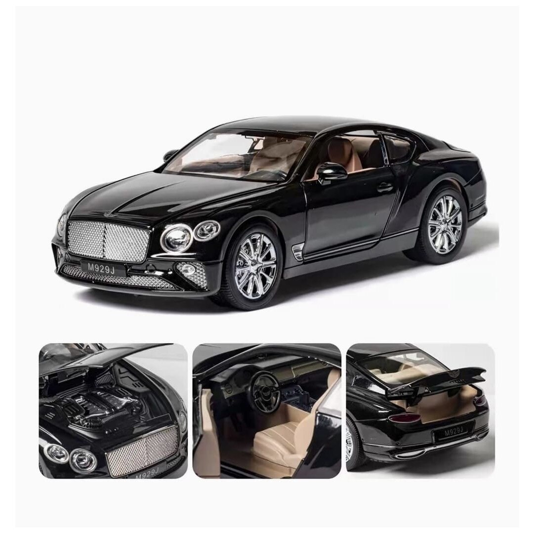 Masinuta Metalica Mecanica Bentley Continental GT Lumini Si Sunete