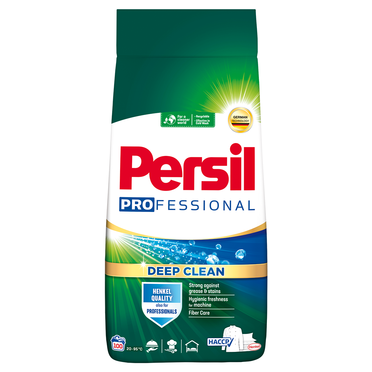 Detergent De Rufe Pudra Persil Deep Clean Universal Professional 100