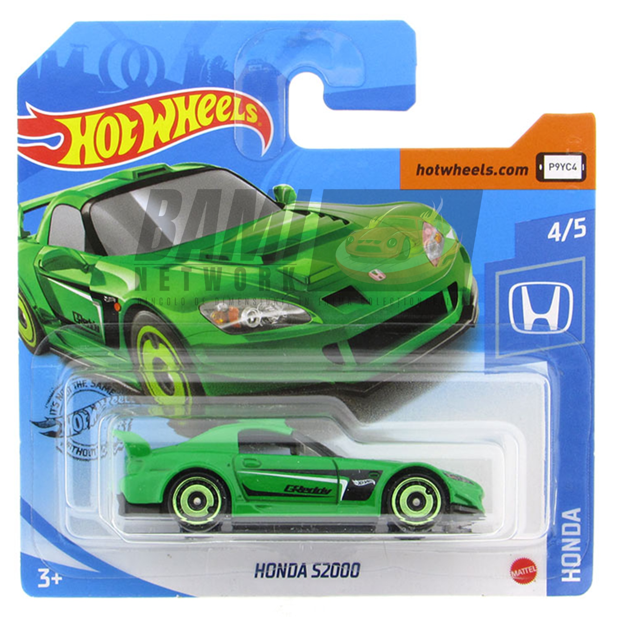 Masinuta Metalica Hot Wheels Honda S Colectia Verde EMAG Ro