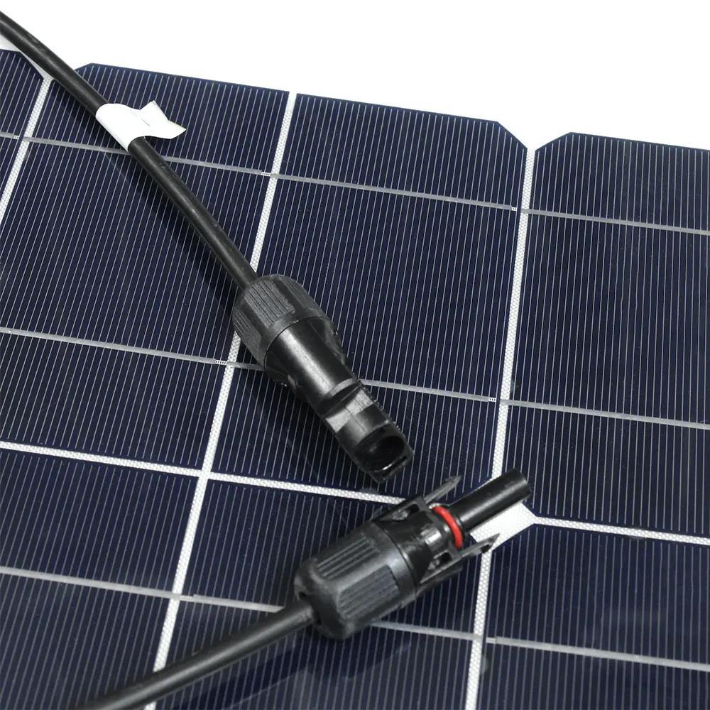 Panou Solar Fotovoltaic Flexibil Monocristalin W V Celule