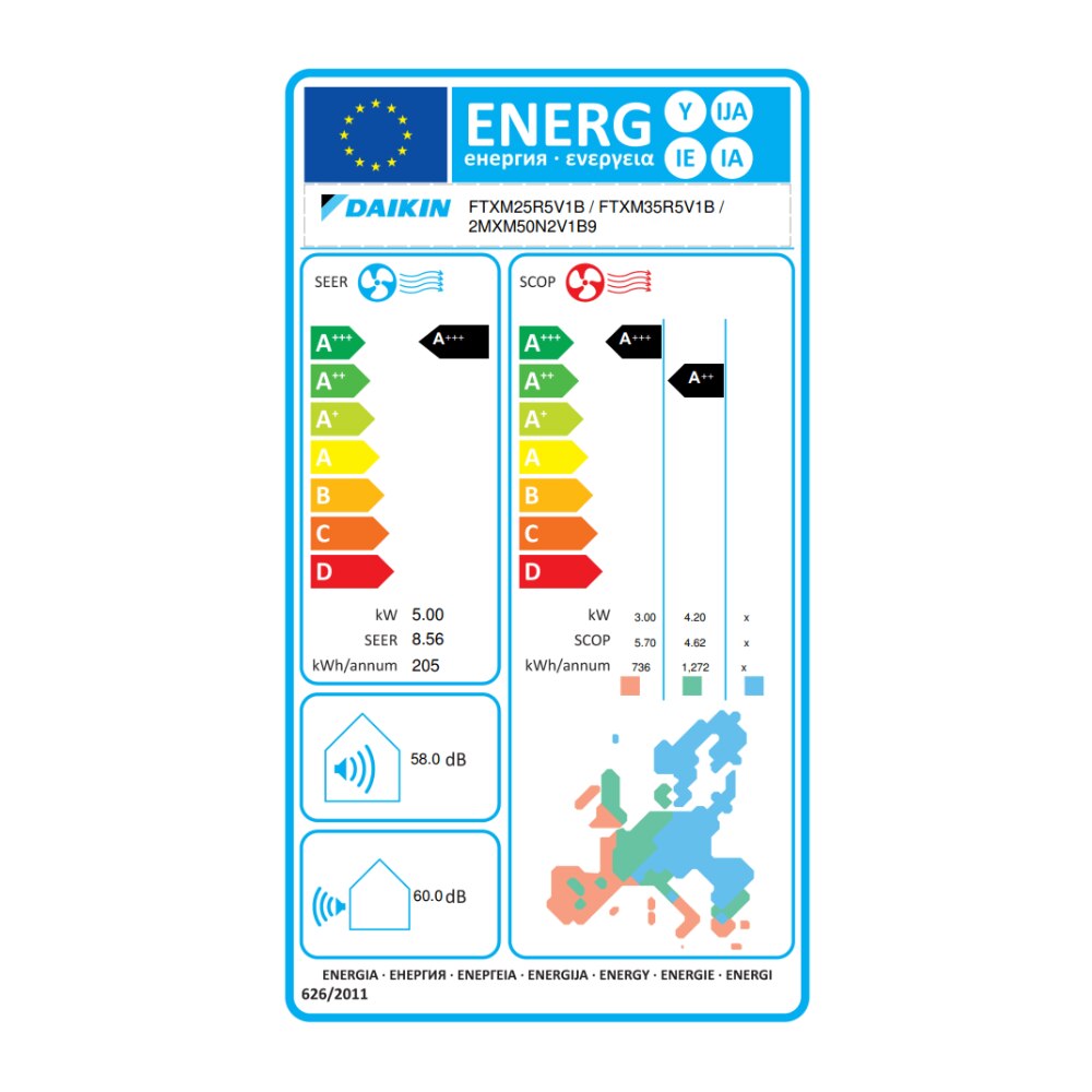 Aparat De Aer Conditionat Multi Split Daikin Bluevolution Cu Doua