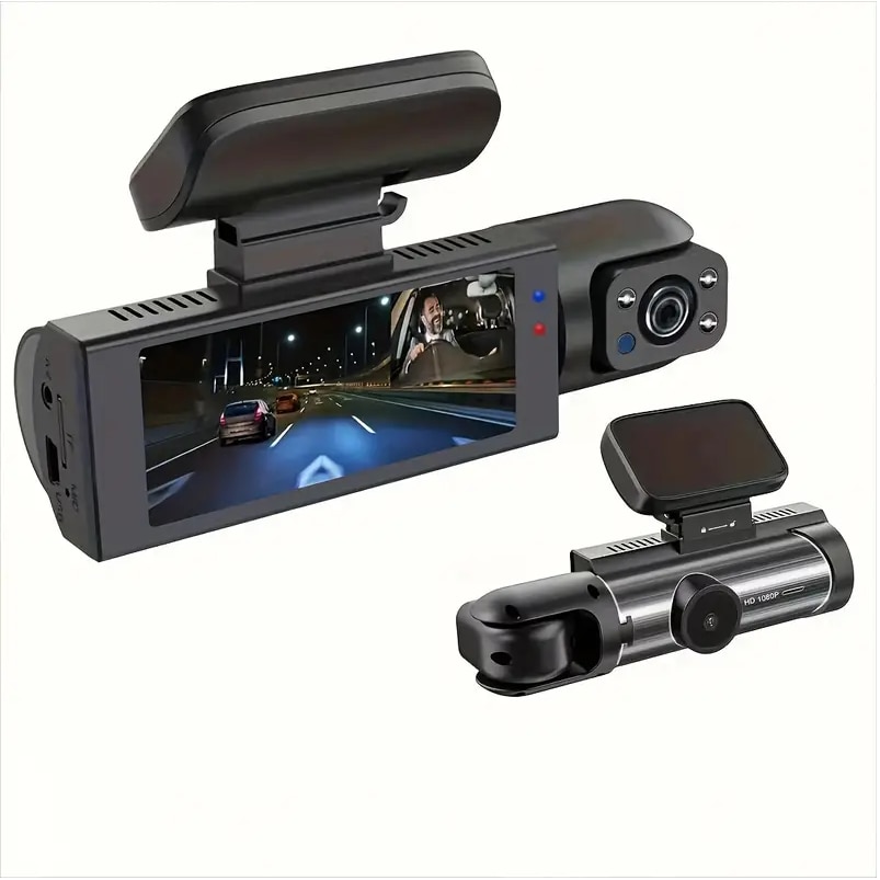 Camera De Bord Auto In Filmare Frontala Si Interioara Full Hd