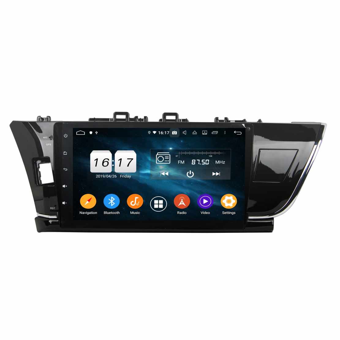 Navigatie Multimedia ZT1 Pentru Toyota Corolla 2014 2016 Android 13