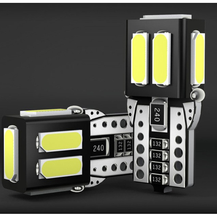 Set Becuri Auto Led T W W V Led Smd Canbus Fara Eroare