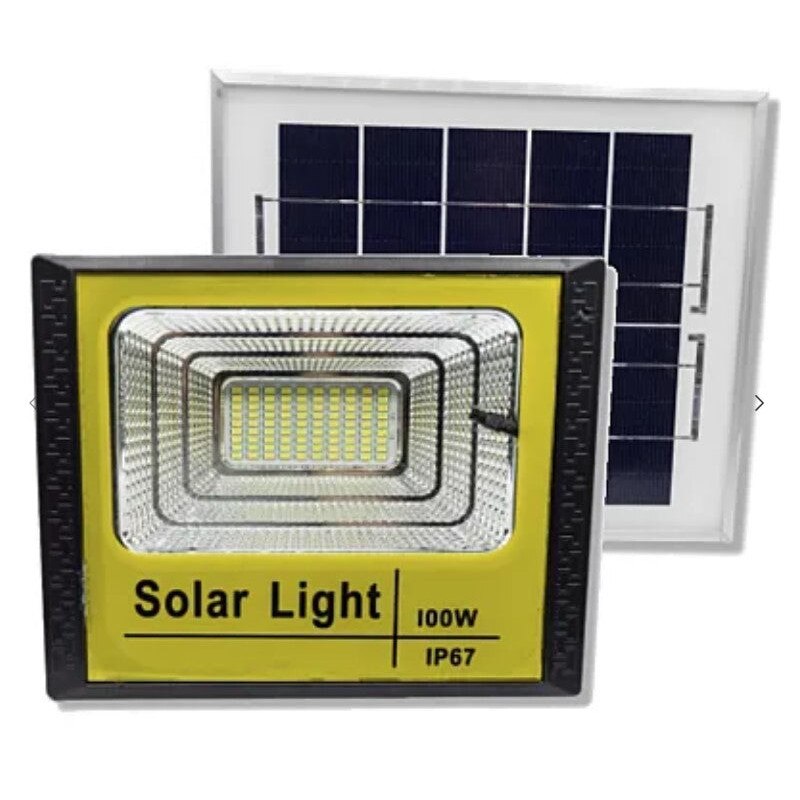 Kit Proiector Tai W Led Cu Panou Solar Si Telecomanda Emag Ro