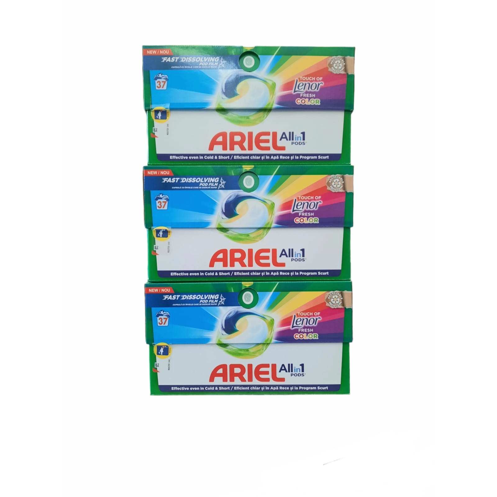 Ariel All In Pods Touch Of Lenor Color