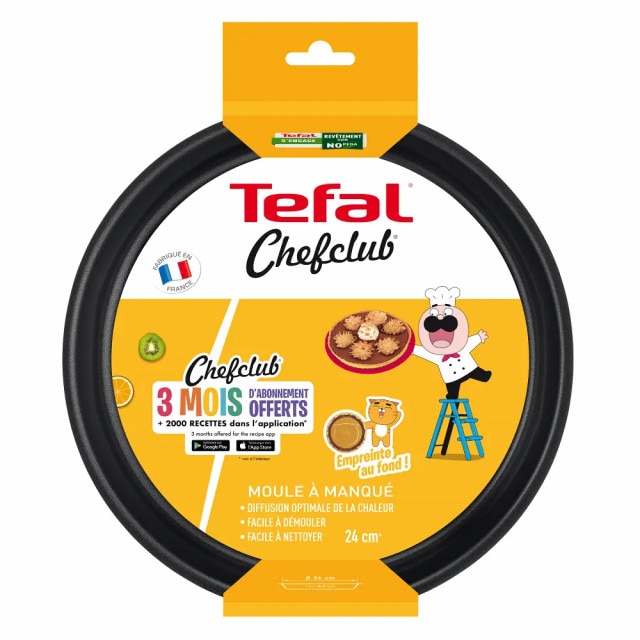 Tava Prajitura Tefal Chefclub Aluminiu Pisica Cm Galben Emag Ro