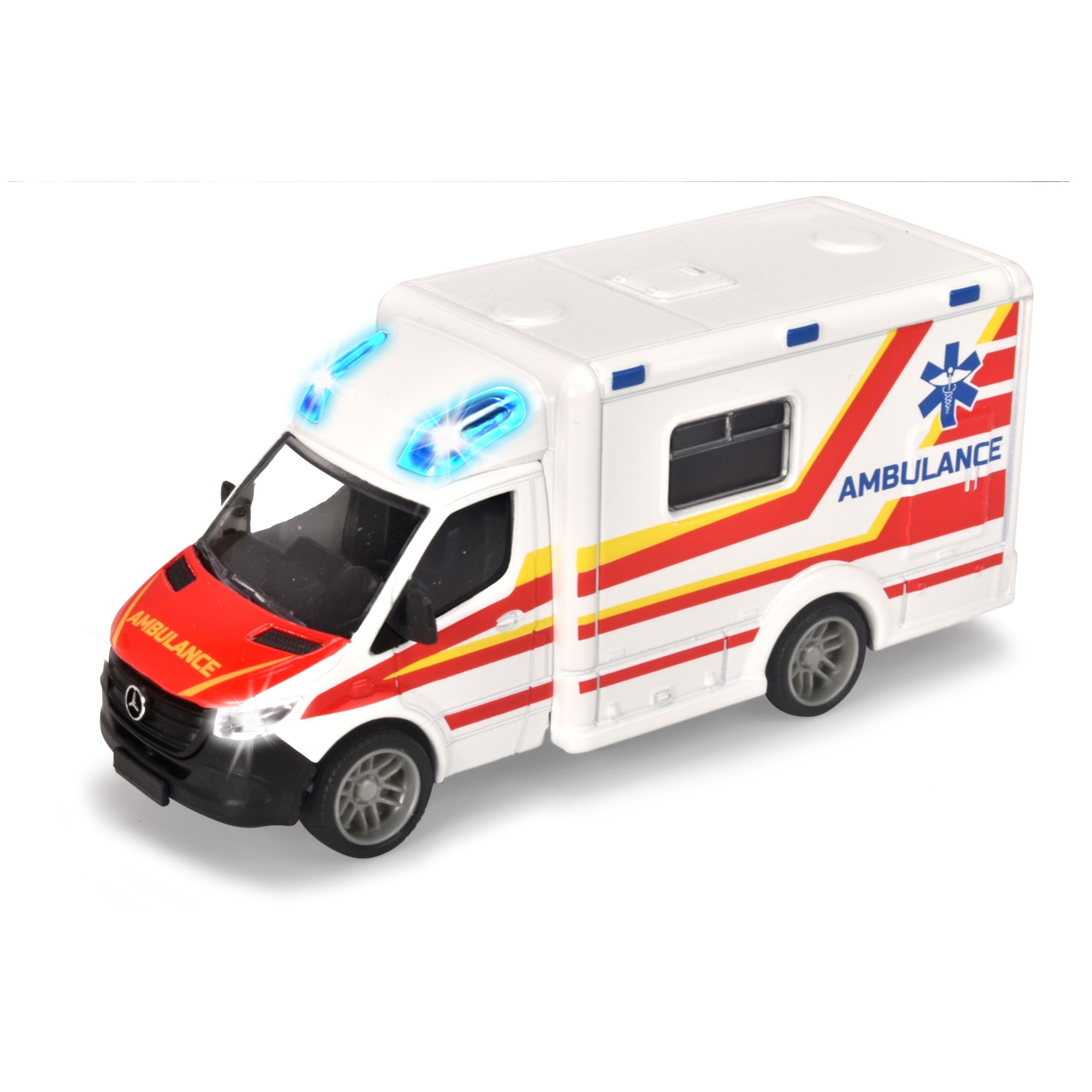 Macheta Mercedes Sprinter Ambulanta Cu Lumini Si Sunete 1 43