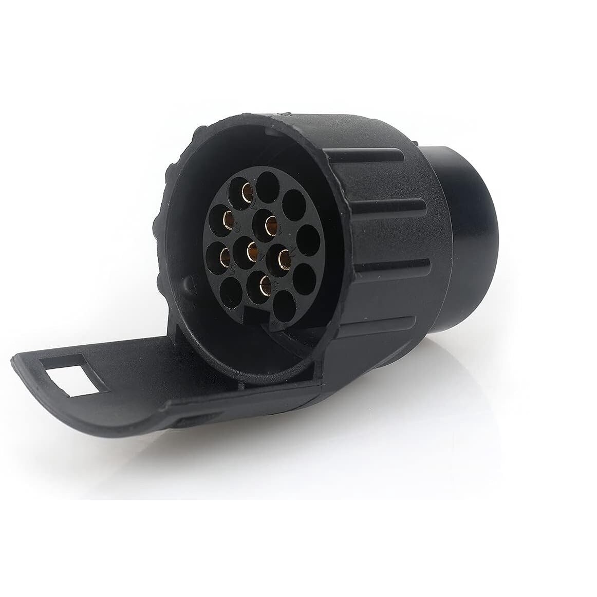 Adaptor Priza Remorca Auto Mmgoqqt 7 13 Pini ABS Negru EMAG Ro