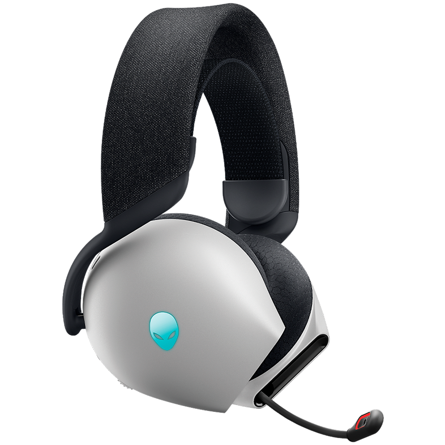 Alienware Dual Mode Wireless Gaming Headset AW720H Lunar Light 545