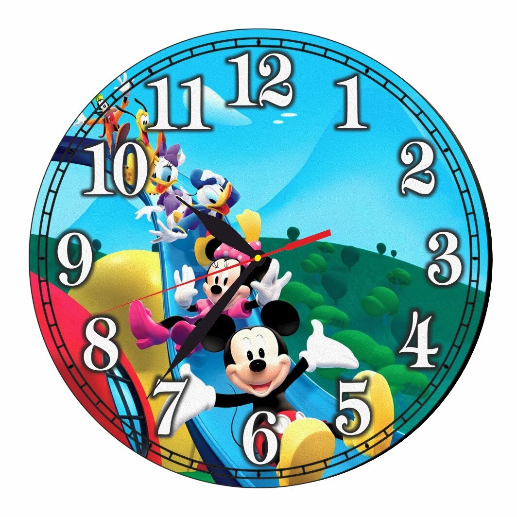 Ceas Disney Clubul Lui Mickey Mouse Mickey Mouse Club House Lemn