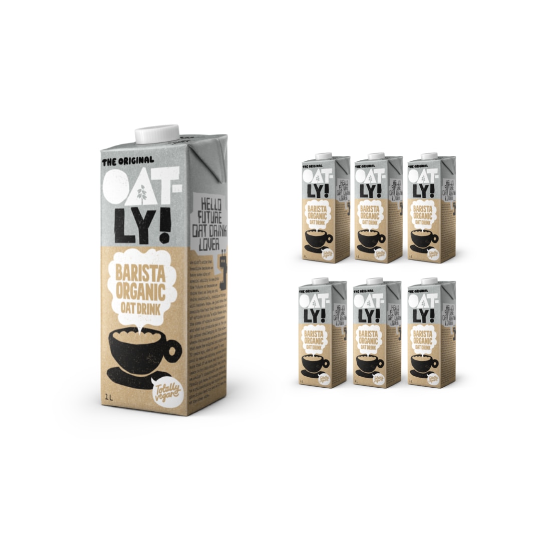 Oatly Bautura Vegetala Bio Din Ovaz Barista L X Emag Ro