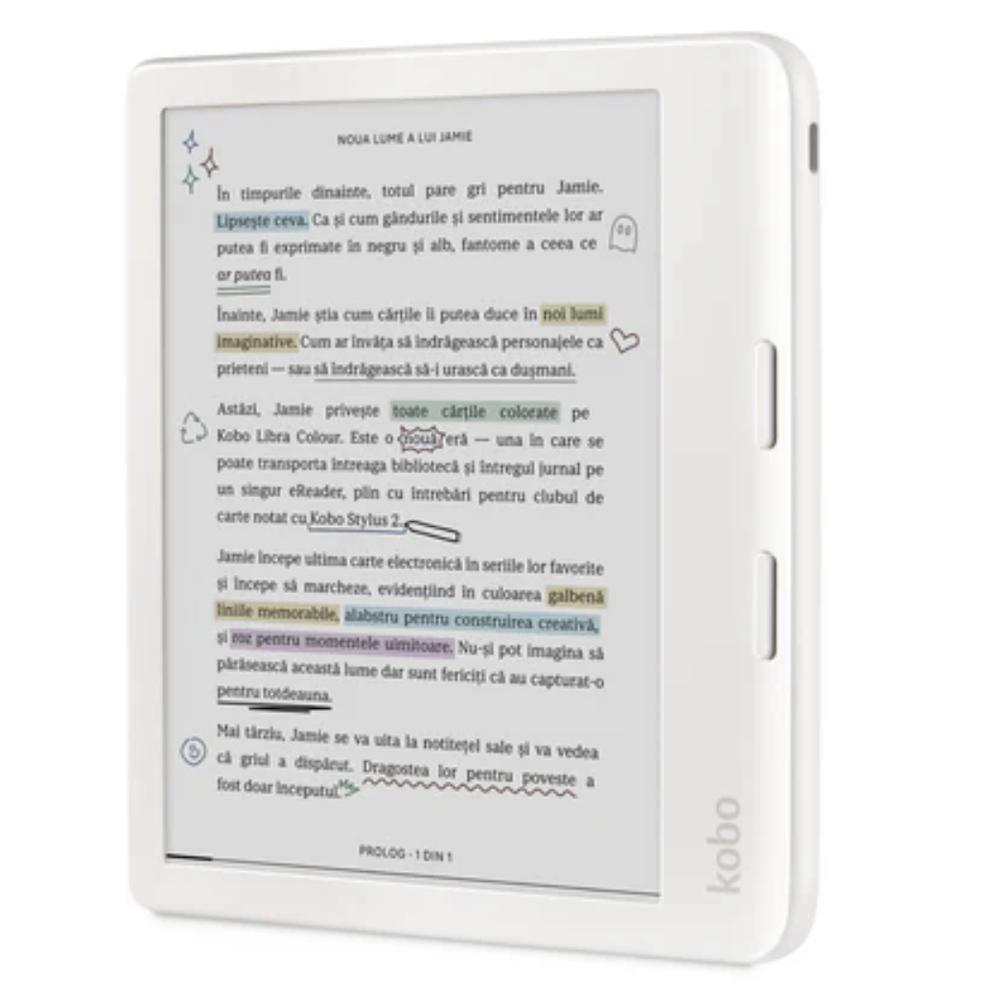 E Book Reader Kobo Libra Colour Ecran E Ink Kaleido 7 Procesor Dual