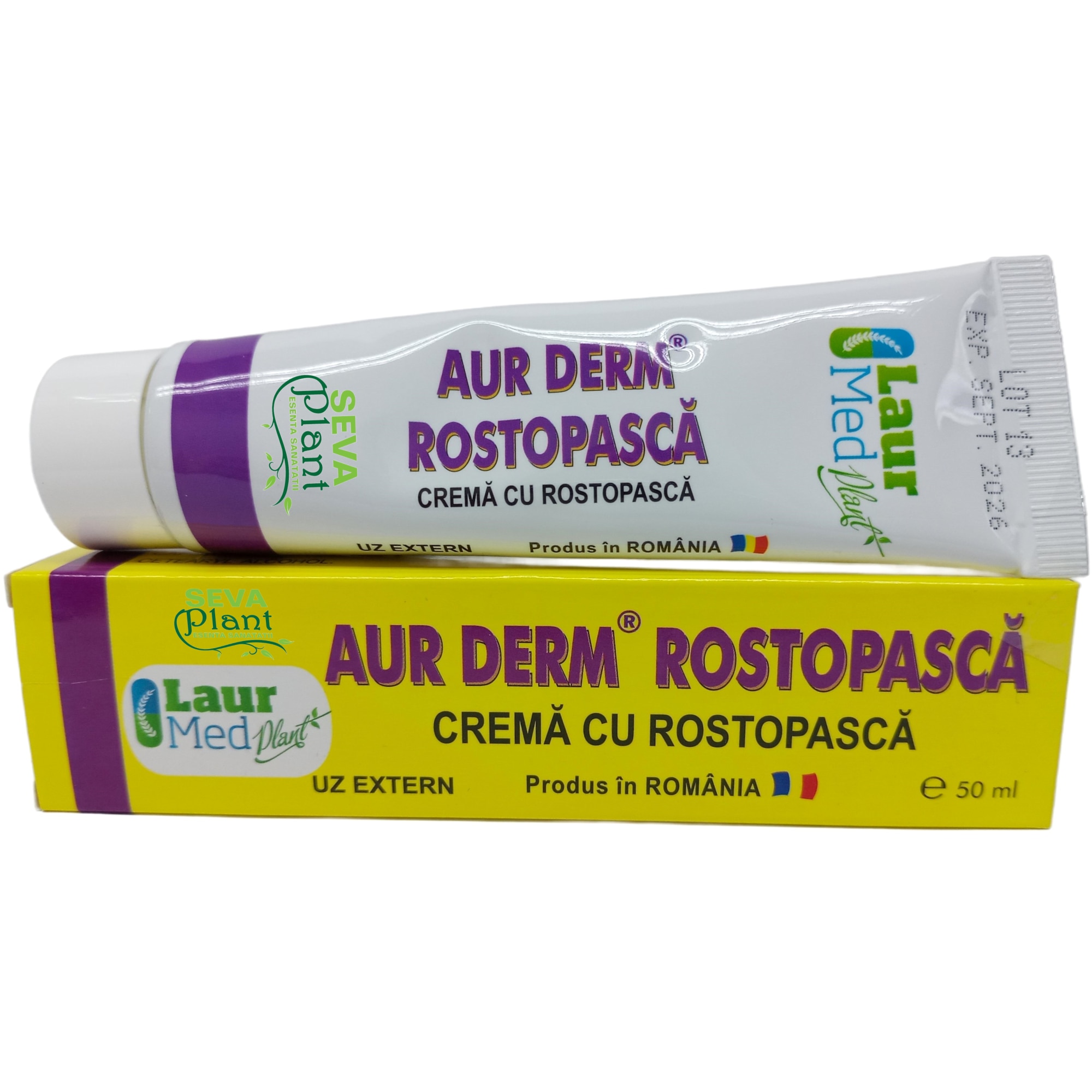 Crema Aur Derm Cu Rostopasca Extracte Plante Rasina Conifere Si