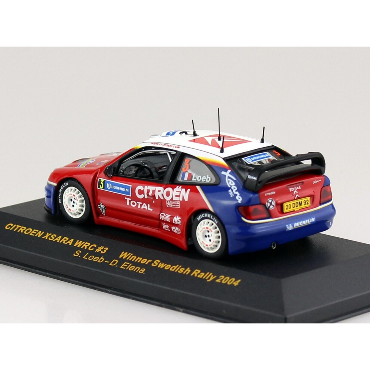 Macheta Citroen Xsara Wrc Winner Swedish Rally S Loeb D Elena