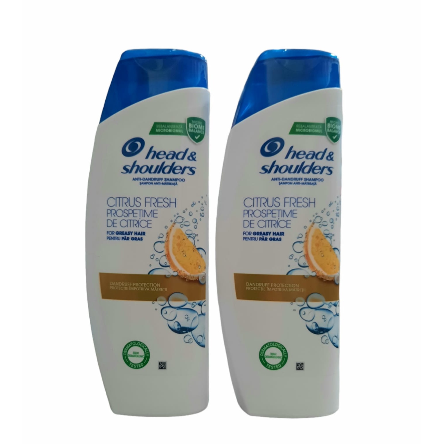 Set 2 X Sampon Anti Matreata Head Shoulders Citrus Fresh Pentru Par