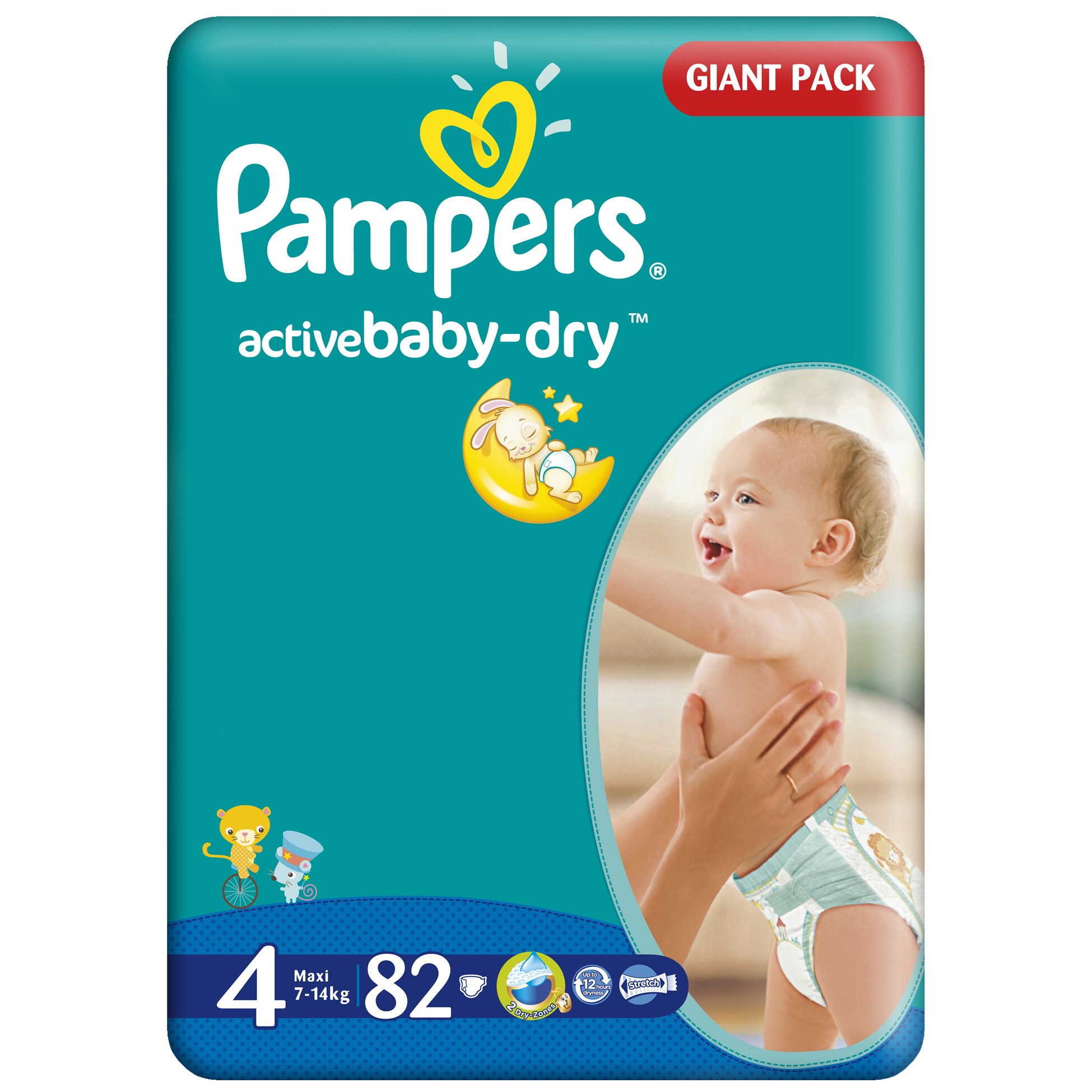 Scutece Pampers Active Baby Maxi Giant Pack Buc Emag Ro