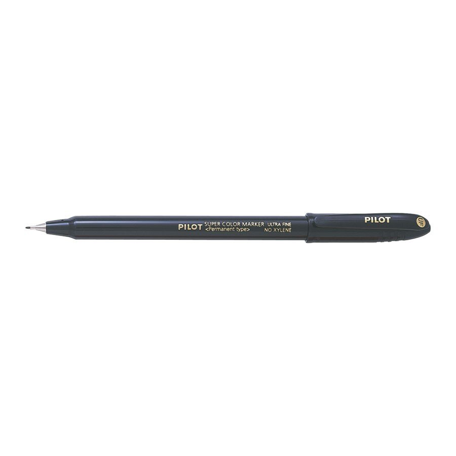 Marker Permanent Pilot Varf Rotund 0 4mm Negru EMAG Ro