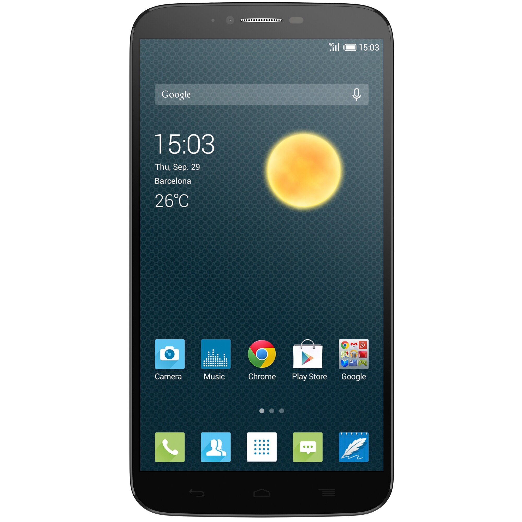 Telefon Mobil Alcatel Onetouch Hero Gb G Blue Black Emag Ro