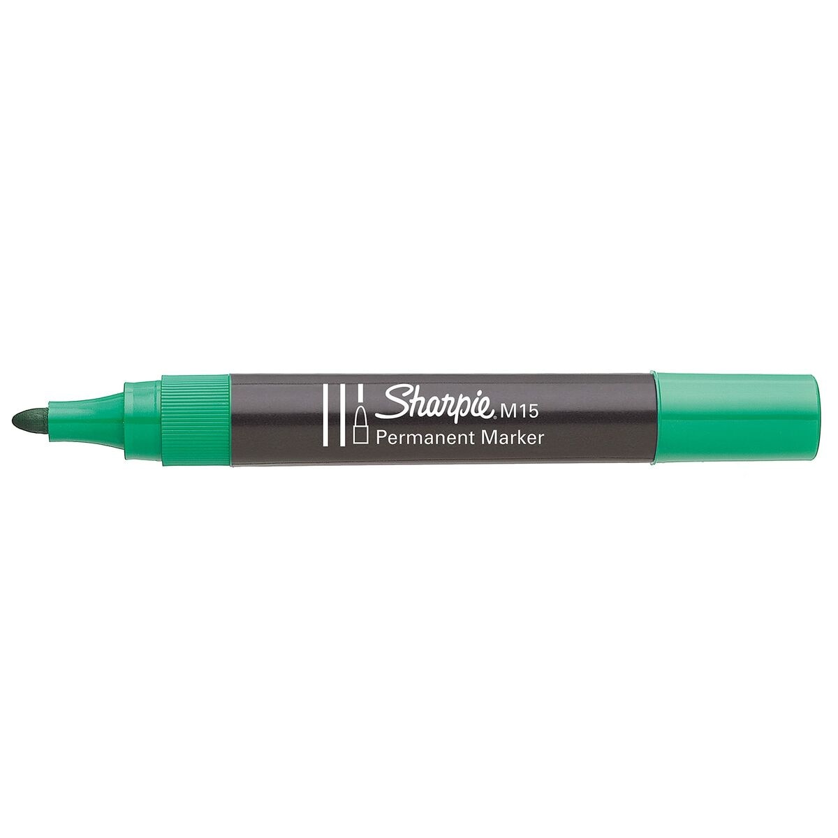 Marker Permanent Sharpie M15 Verde Set 12 Piese Grosime 2mm EMAG Ro