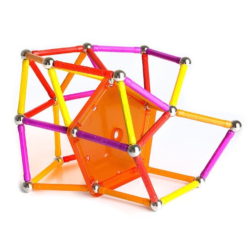 Set De Constructie Magnetic Geomag Color Piese Emag Ro