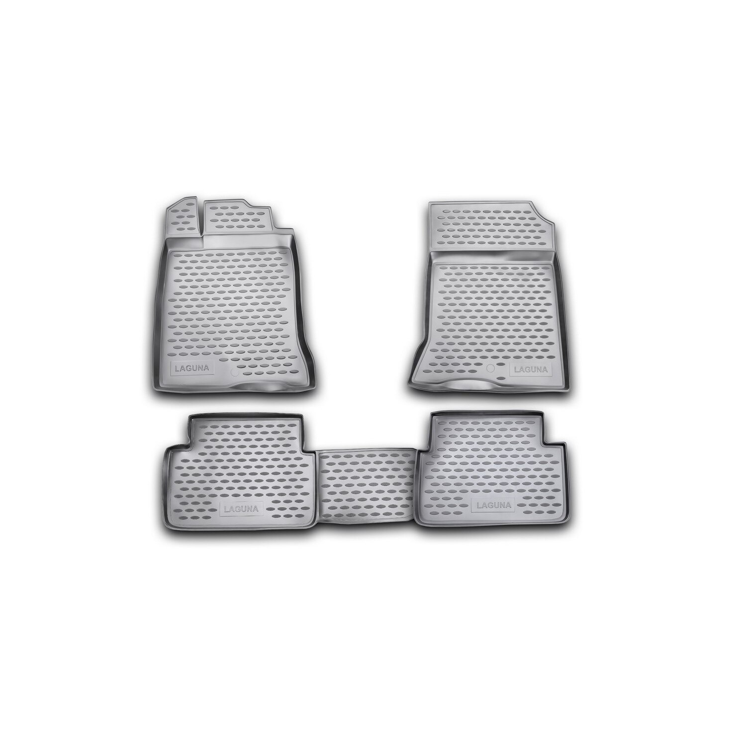 Set 4 Covorase Auto Din Cauciuc Pentru RENAULT Laguna III 2007