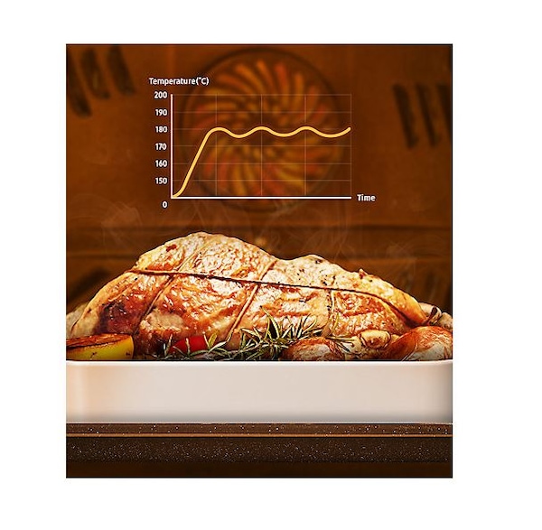 Cuptor incorporabil Samsung, Electric, 75L, Dual Cook Flex, Grill, Autocuratare pirolitica, Clasa A, Inox, NV75N5671RS 11 res 799706757d7e84c9b93dbfef74246e39