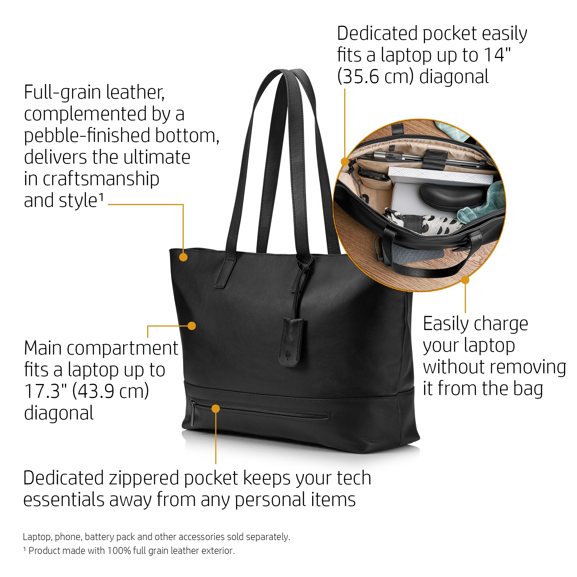 hp spectre tech tote