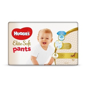 Huggies Elite Soft Baby Panties 4 Sizes 9-14 Kg 38 Pieces - Veli store