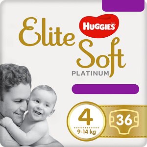 Huggies Elite Soft Platinum Diapers-panties 6 from 15kg 26pcs ❤️ home  delivery from the store