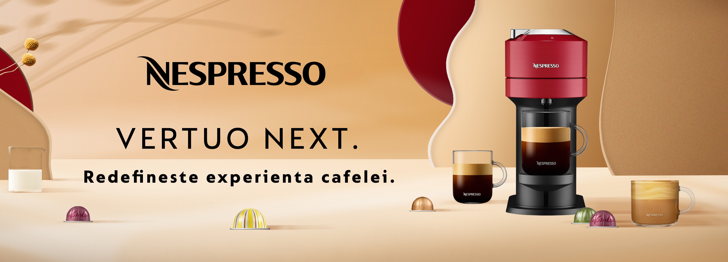 Espressor Nespresso by Krups Vertuo Next Premium XN910N10, 1500W,  Centrifusion™, Conectare la telefon, 1.1L, Negru mat + set capsule  degustare 