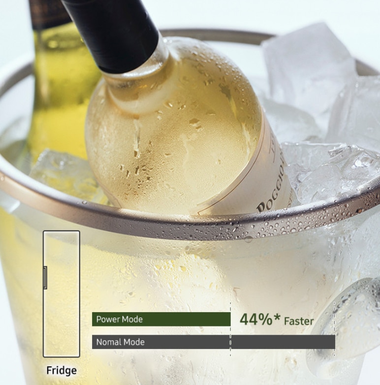 Frigider cu o usa Samsung, Bespoke, 387L, No Frost, Metal Cooling, Wine Rack, Digital Inverter, Clasa E, H 185.3 cm, Sticla neagra, RR39A746322/EO 8 res c6131190bee308d65ea2f5ab60bb074b