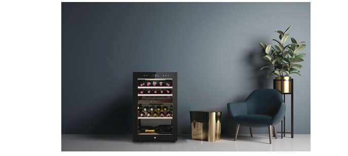 Racitor de vinuri Haier HWS42GDAU1, 42 sticle, WiFi, LED, dual zone, Usa reversibila, Clasa G, H 82 cm, Negru (1) 13 res 58ce5beed0e2b5fb31b0002f3f84ebc7