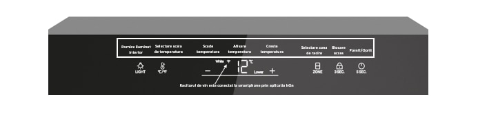 Racitor de vinuri Haier HWS42GDAU1, 42 sticle, WiFi, LED, dual zone, Usa reversibila, Clasa G, H 82 cm, Negru (1) 9 res ac690608af2617841b6df2eba0a9f5b8