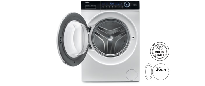 Masina de spalat rufe Haier, 10 kg, 1400 rpm, Clasa A, Motor Direct Motion, Refresh, ABT, Steam, Dual spray, Pillow Drum, iTime, Smart Detecting, Alb, HW100-B14979-S (1) 8 res bb17a2965db04e02aaae931639f91ca1
