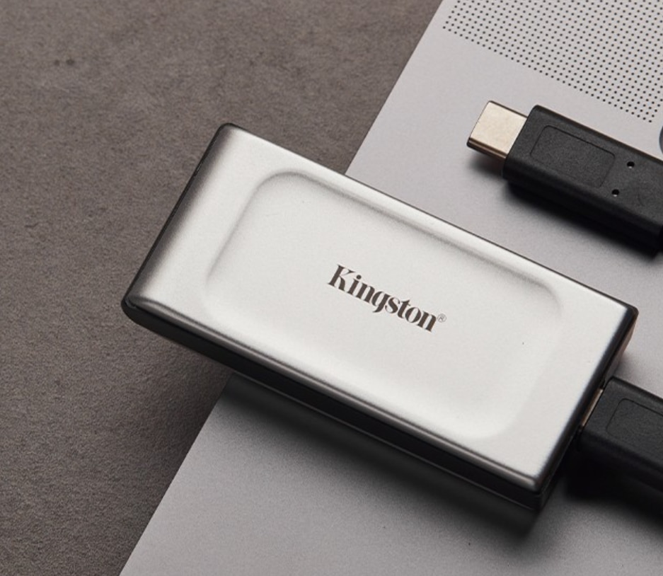 SSD extern portabil Kingston XS2000, 1TB, USB 3.2, Portabilitate de buzunar
