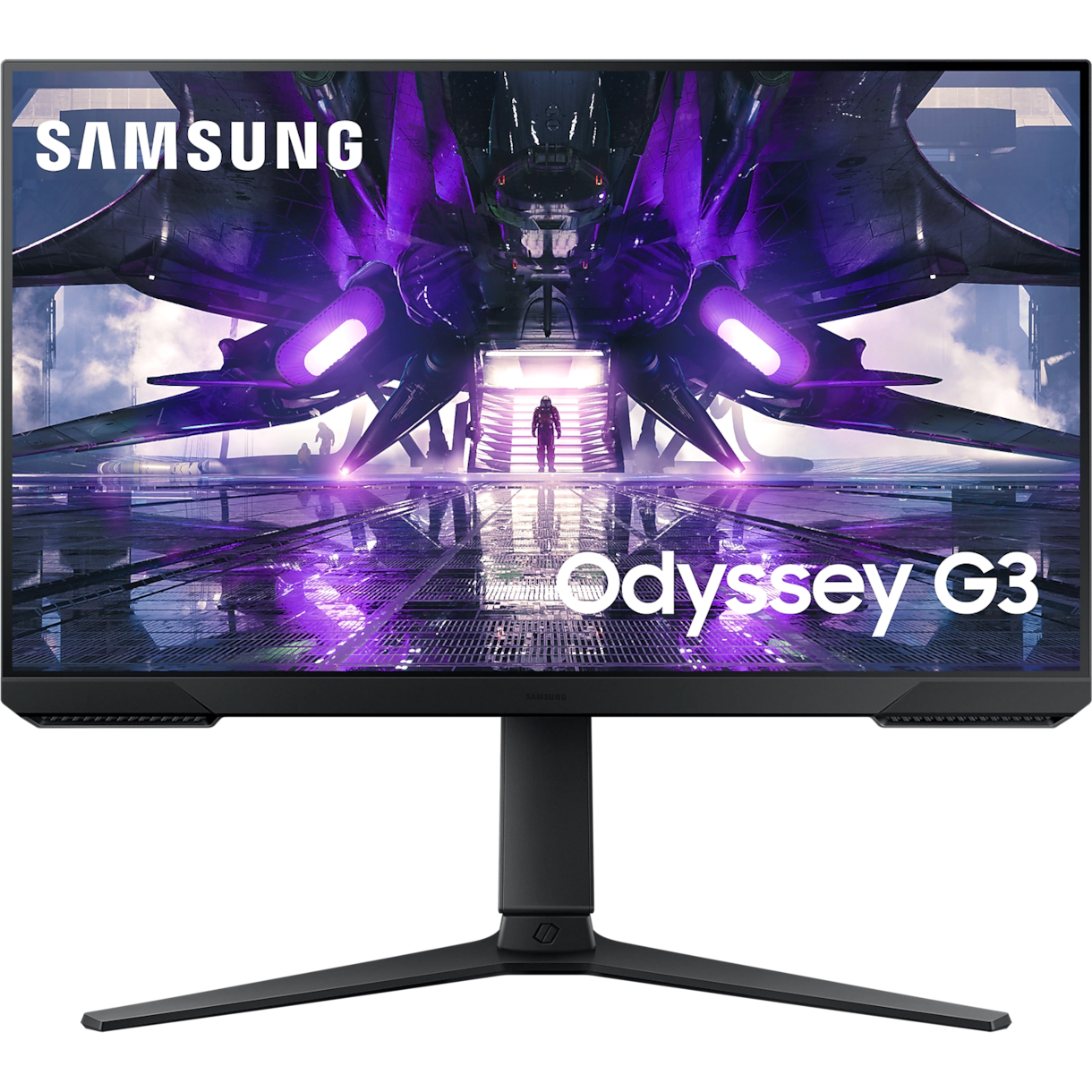 Monitor gaming Samsung LS24AG320NUXEN, Odyssey G3, 24", FullHD, 1 ms, 165 Hz, VA, FreeSync Premium, HDMI, Negru 1 res 1449174d8c3442bf21cbcb9350bfee9b