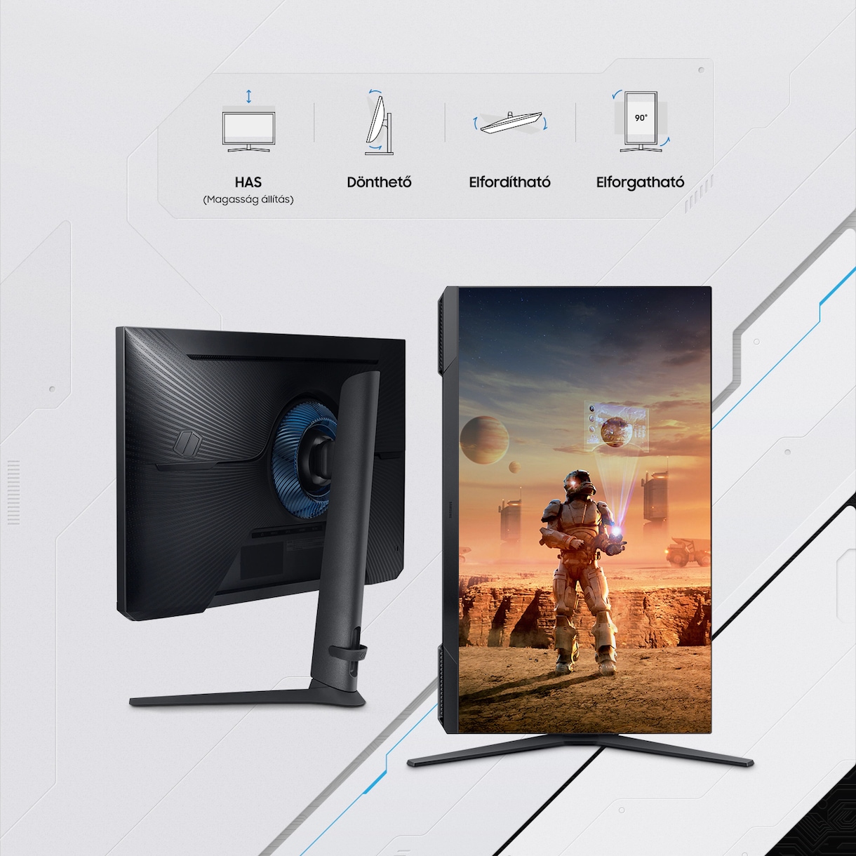Monitor gaming Samsung LS24AG320NUXEN, Odyssey G3, 24", FullHD, 1 ms, 165 Hz, VA, FreeSync Premium, HDMI, Negru 6 res 8d75c74d9b1fbb5a12266cffed2a470c