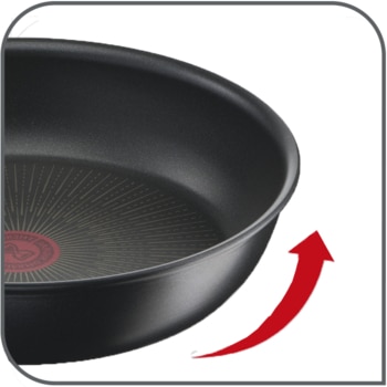 Tefal Ingenio Black Stone 4pcs L3998902 - Cookware Set