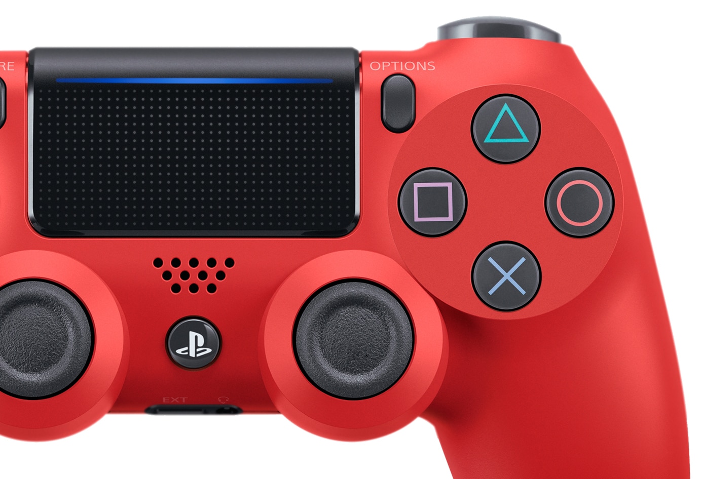 Ps4 dualshock shop controller magma red